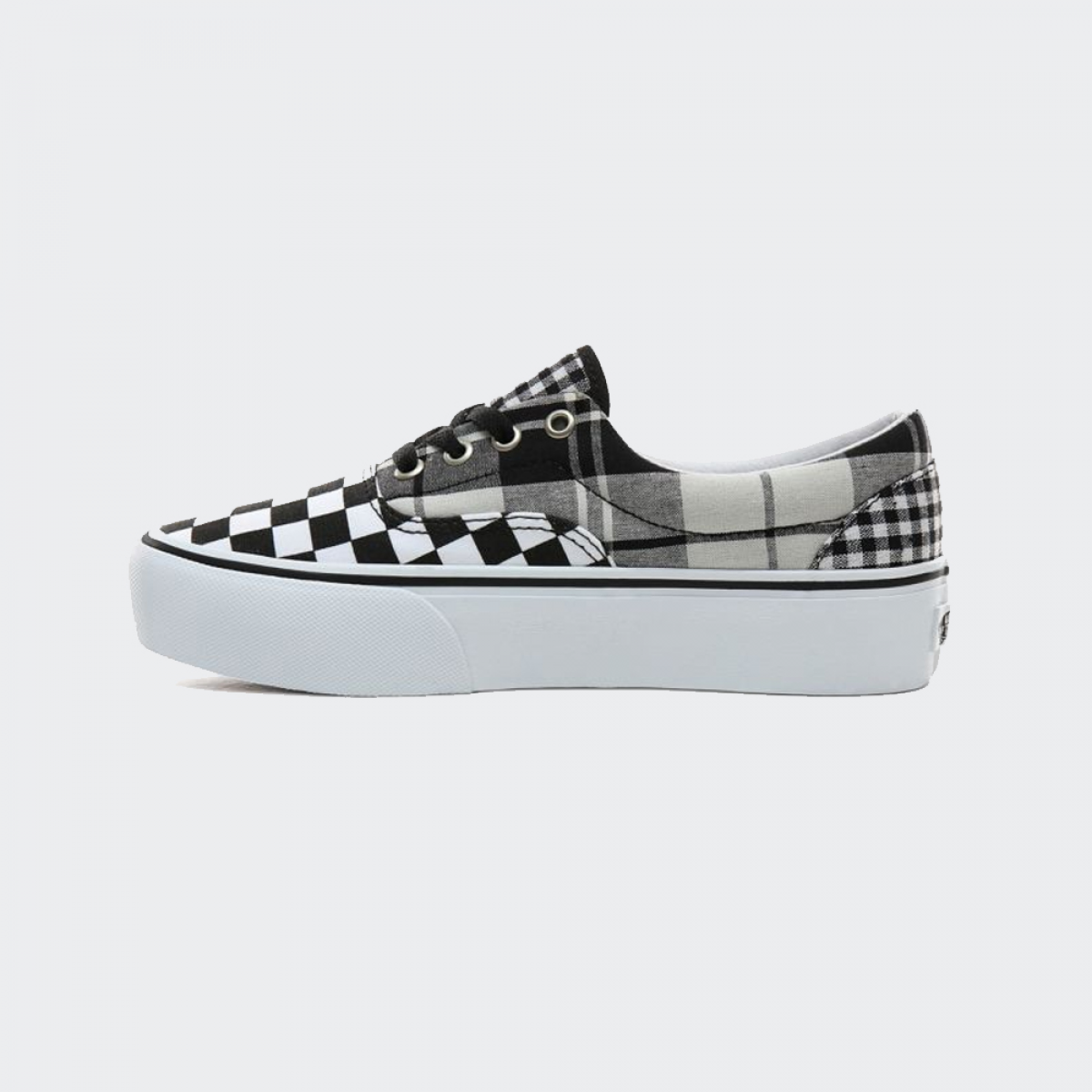 Plaid checkerboard cheap vans